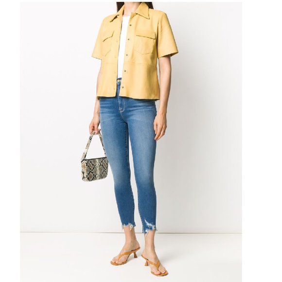 FRAME Ali High Rise Cigarette Skinny Jeans - Picture 4 of 13